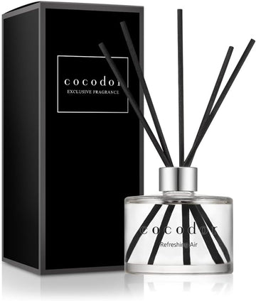 Signature Reed Diffuser Set/Refreshing Air / 6.7oz /1 Pack/Home Fragrance Diffuser, Oil Scent Diffuser Shelf