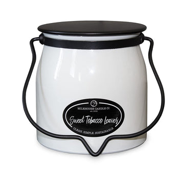 Soy Scented Candles, Sweet Tobacco Leaves, 16 Oz