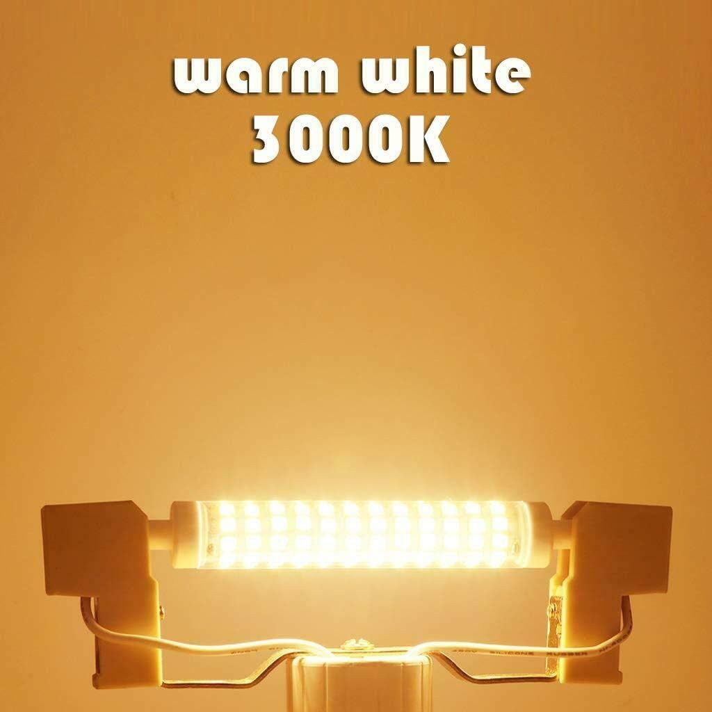 R7S LED Bulb 10W LED Corn Bulbs 118mm Dimmable R7S Base Double Ended J Type T3 Floodlight 90W Halogen Equivalent