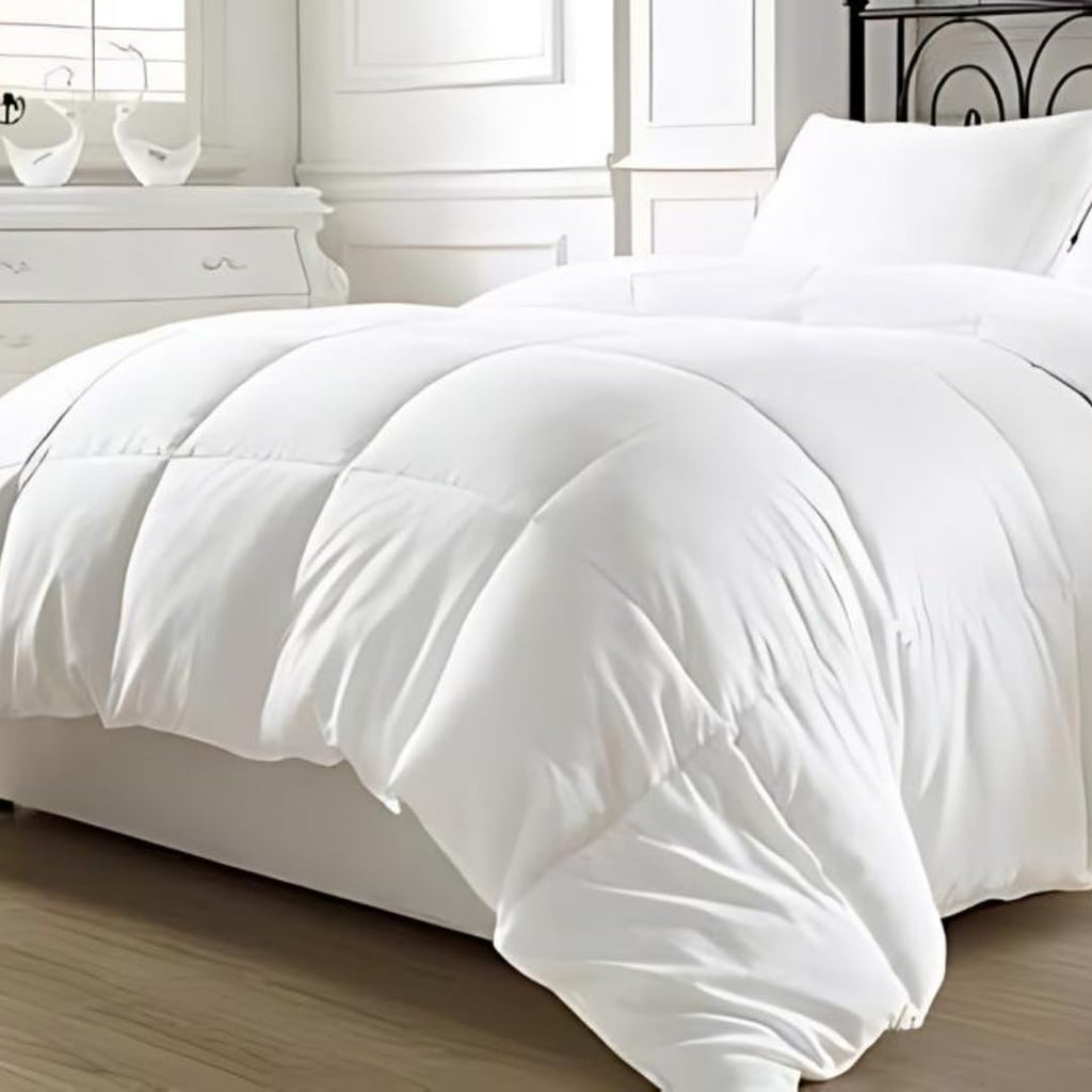 King Size Rayon derived from Bamboo Comforter with Organic Cotton Cover