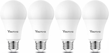 LED Light Bulbs A19 3500K Natural White 100 Watt Equivalent (Not Dimmable)