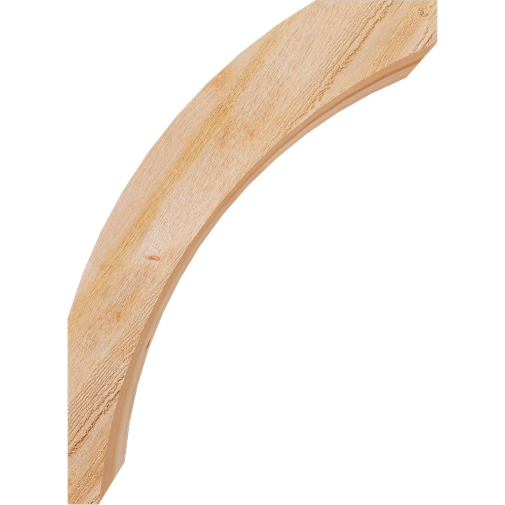 6"W x 22"D x 30"H Thorton Rough Sawn Knee Brace, Western Red Cedar