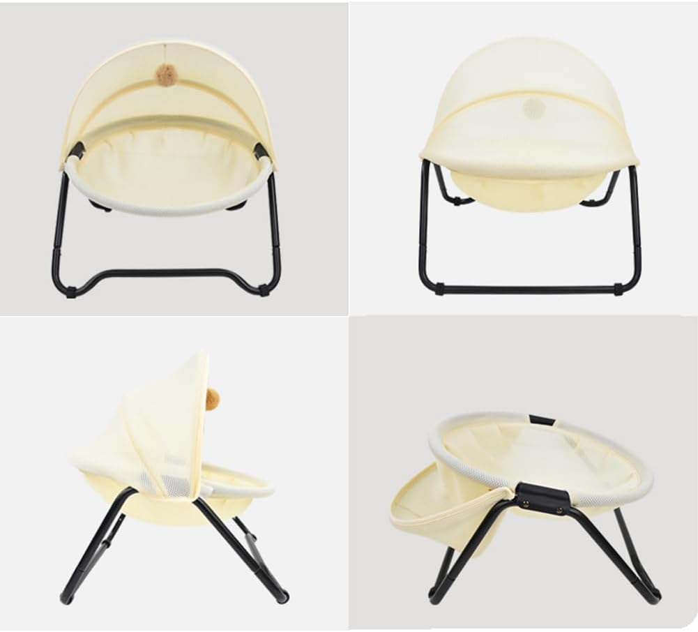 Cat Bed, Pet Hammock Bed for Cats and Dogs, Comfortable and Breathable Elevated Cat & Dog Nest, Easy to Assemble