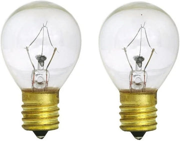 2 X 25w Lava Lamp Light Bulb S Type E17 Base 25 Watt S11, 25S11, 25S11N, S11N25