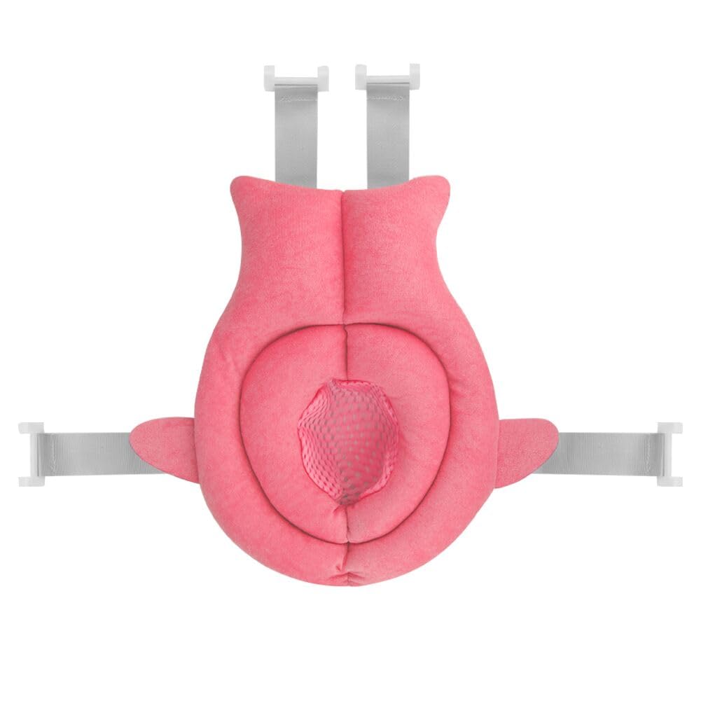 Bath Seat Support Net Adjustable Infant Bathing Cushion Pad Mat