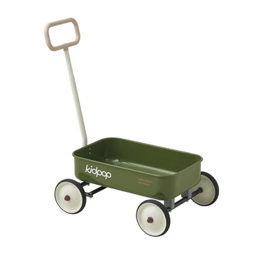 PULA-Wild in-1 Kids' Pull-Along Wagon Toddlers Push Walker for 2.5-8 Adjustable Handlebar, Birthday Gifts Max
