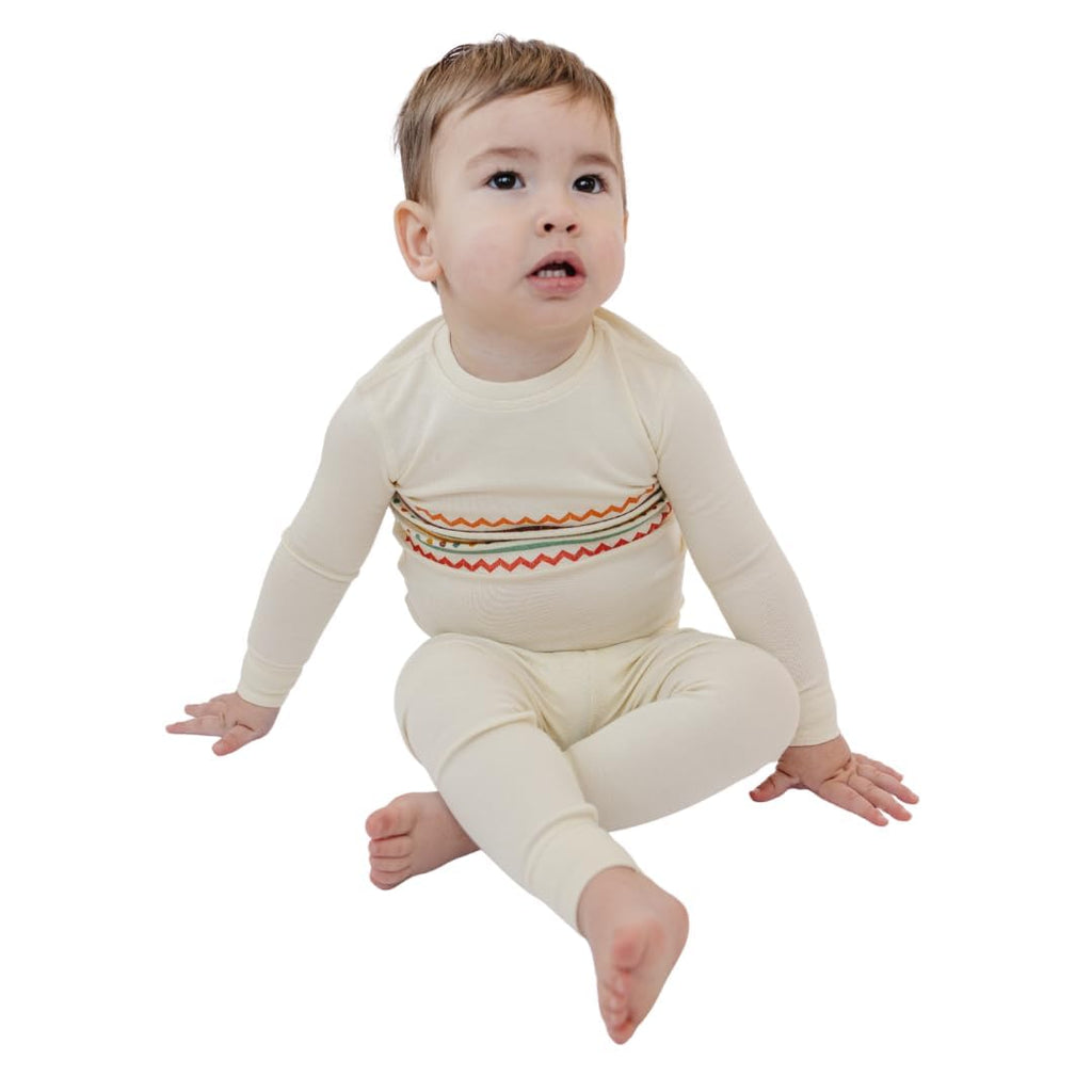 Toddler Pajamas, Modal 2 Piece Long Sleeve, Boys Girls