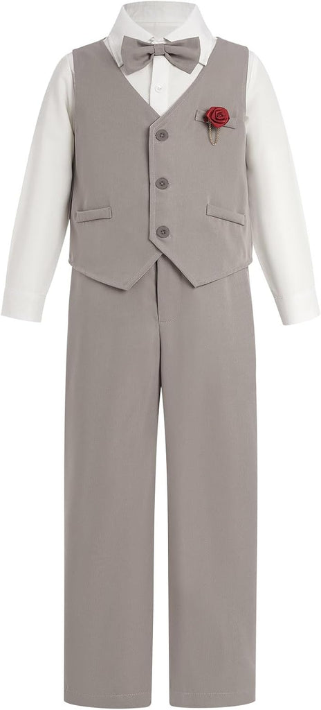 Boys Piece Formal Suit Set, Boys Wedding Outfit