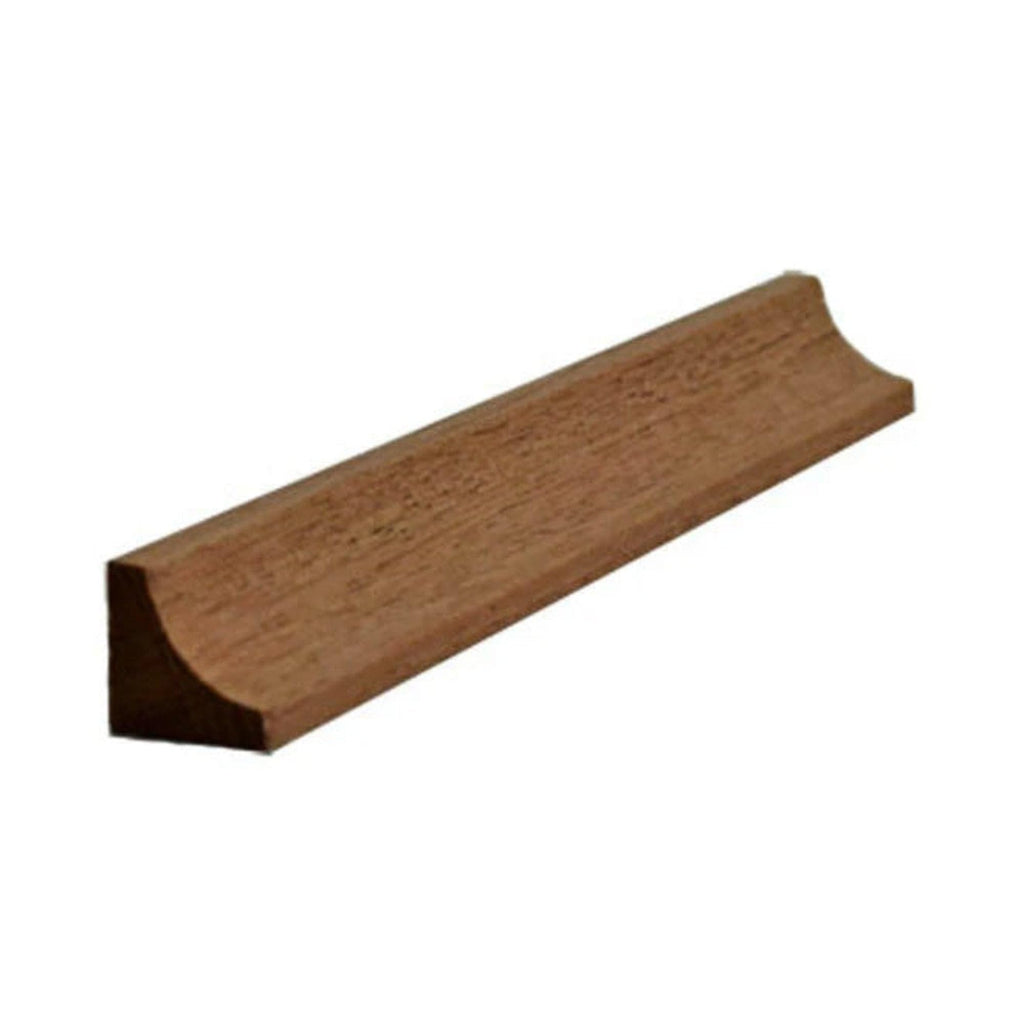 Cove Molding 1/2" x 1/2" Trim. Unfinished, Red Oak, 94"