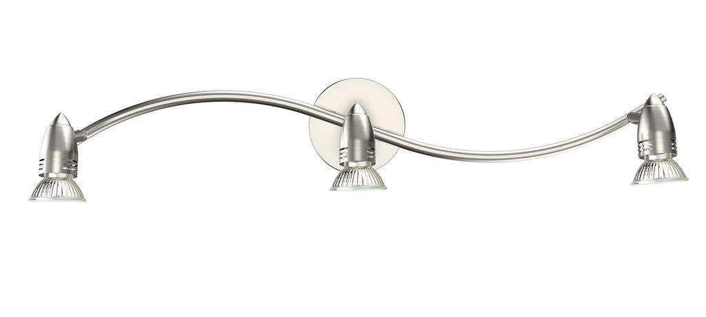 Lumens Flush Mount Track Lighting Fixtures Ceiling, 3-Light, 28 Inch