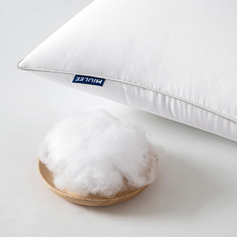 18x18 Pillow Inserts () -Decorative Throw Pillow with 100% Cotton Cover Square for Sofa Couch - Set of 4