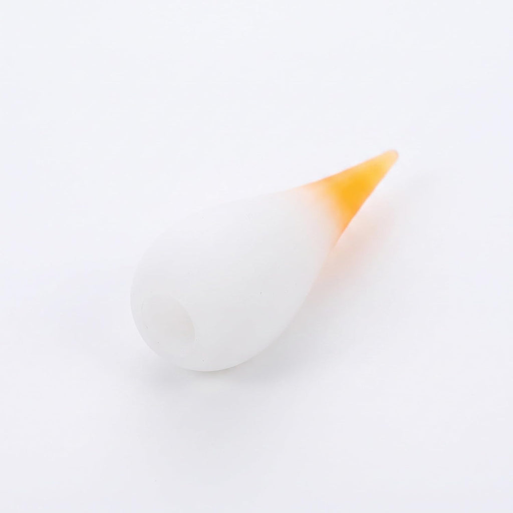 10pcs LED Candle Flame Bulb Replacement Head, Realistic Shape