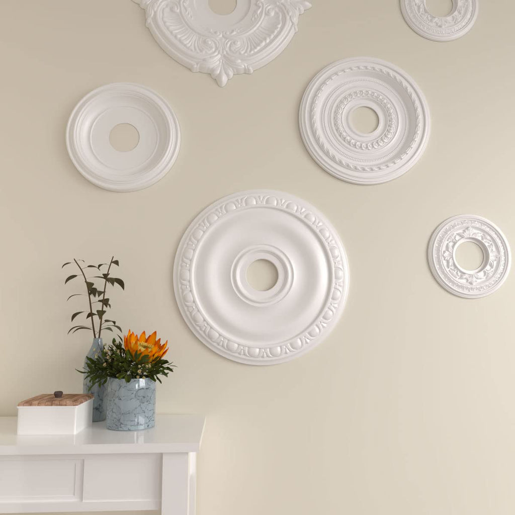 Jackson Ceiling Medallion, Rich Gold