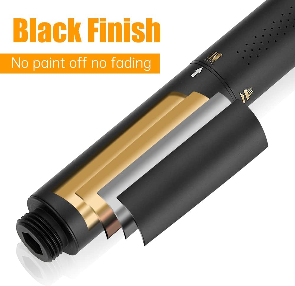 Black Brass 2 In 1 Function Handheld Shower Head Set High Pressure 7 Inch Shower Head High Flow Hand Shower Wand with