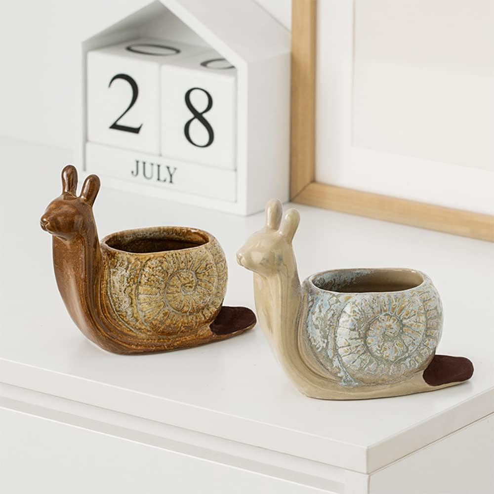 Match Jar with Striker, Brown Ceramic Match Holder, 5.9" L x 5.9" W x 4.8" H, Glossy Finish