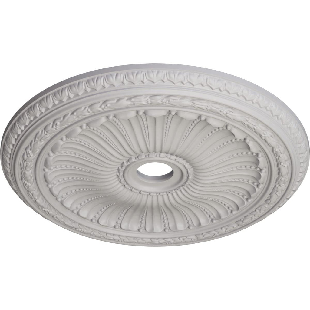 Viceroy Ceiling Medallion, Ultra Pure White, 35 1/8"OD x 4 7/8"ID x 2 1/2"P