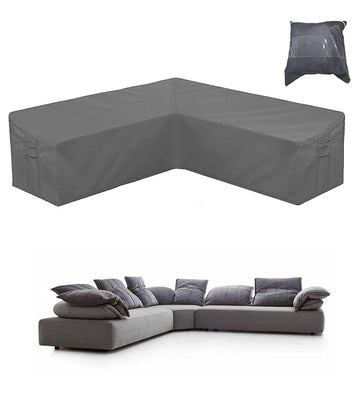 Sofa Furniture Covers Waterproof 420D Patio Garden Furniture Sectional Couch Sofa Cover Weatherproof Heavy Duty