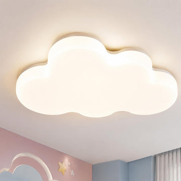 Cloud Ceiling Light, 60W Dimmable LED Flush Mount Fixure for Kids Bedroom