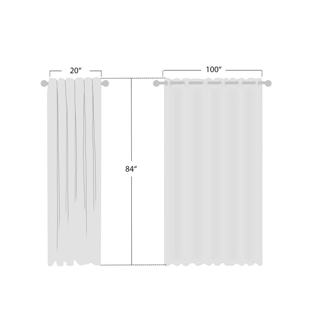 Blackout Curtain Sliding Door - Grommet Extra Wide Sliding Door Curtains Room Darkening Weighted Drape /Patio