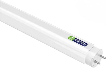 2ft T8 LED Tube Lights, 8W Ballast Bypass Type B - Shatterproof Nano Plastic, 1120 Lumens, G13 Bi-Pin