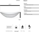32" White Bathroom Vanity with Marble Top & 4 Drawers - Modern Freestanding Vanity Cabinet