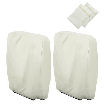 Outdoor Folding Chair Covers 2PCS, Zero Gravity Chair Cover 28" W x 13" D x 43" H, Waterproof 210D Oxford Funiture