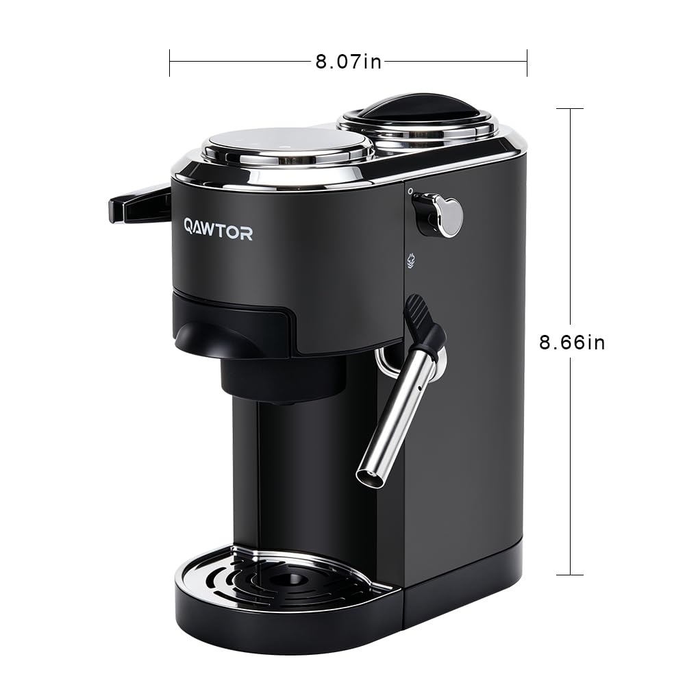 Espresso Machine, 20 Bar Espresso Coffee Machine with Milk Frother