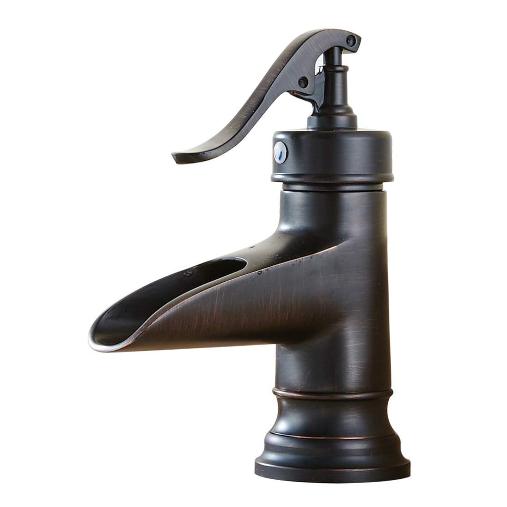 Simply Copper 15" Square Copper Bar Sink 3.5" Strainer Drain and Faucet