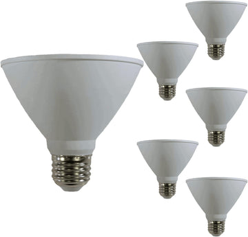 PAR30 LED Bulb Short Neck Flood Light Dimmable 12W E26 Standard Medium Base 5000K Bright White 40° Beam Angle