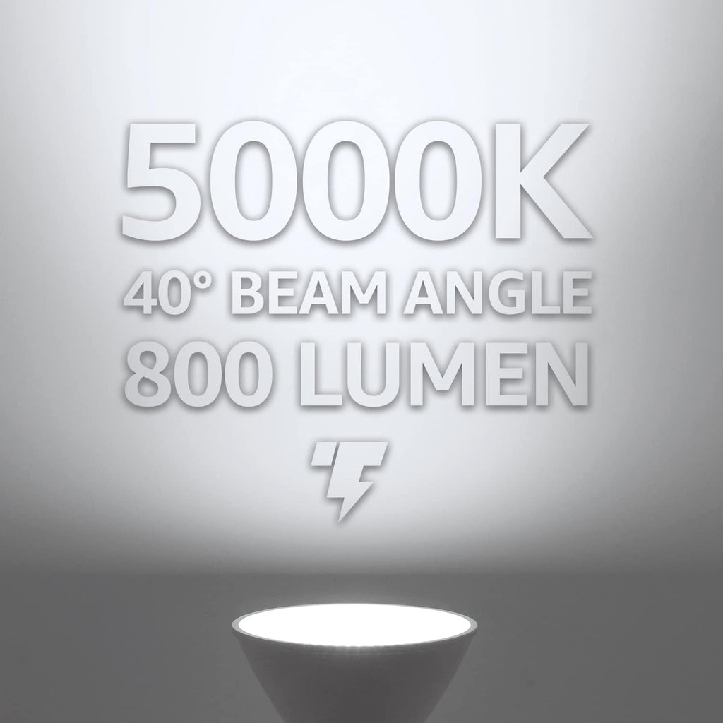 PAR30 Short Neck LED Flood Light Bulb, CRI90+, 5000K