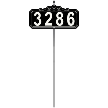 House Numbers for Outside, Yard Address Signs with Stakes