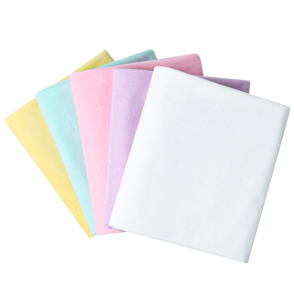 Glow in The Dark Fabric, Luminous Soft Velvet Fabric by 1 Yard in Solid Color 63" Width for Crafting, Quilting