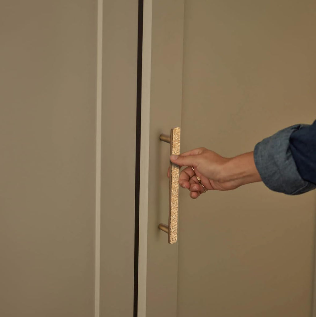 5 Inch (128 mm) Hole Centers Luxurious & Sturdy Zinc Alloy Cabinet Handls,Champagne Bronze Cabinet Pulls