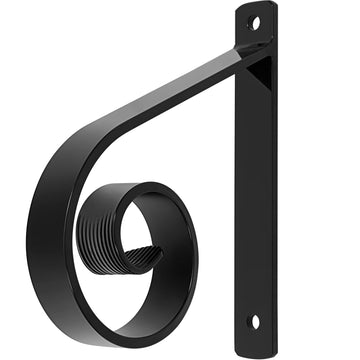 Steel Small Handrail 12"x10.2", Antirust Wall Mounted Stair Railing