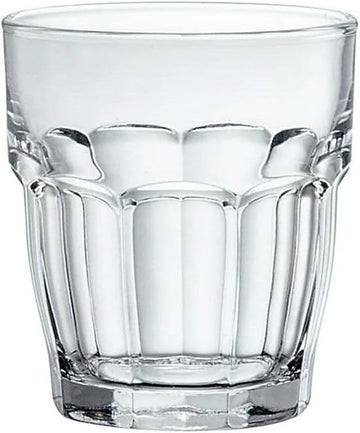 Rock Bar Juice Glasses, Set of 6-7.25 Oz. Stackable Drinking Glasses for Cocktails, Desserts & Soft Drinks