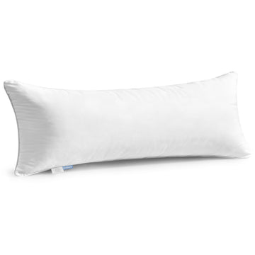 14x36 Lumbar Throw Pillow Inserts Set of 1-100% Cotton Cover