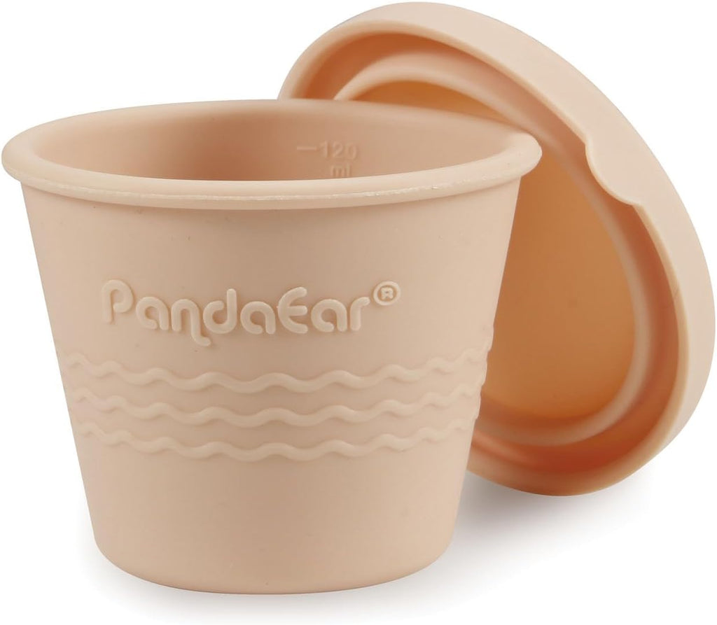 12 Pack Silicone Baby Food Storage Containers, 4 oz