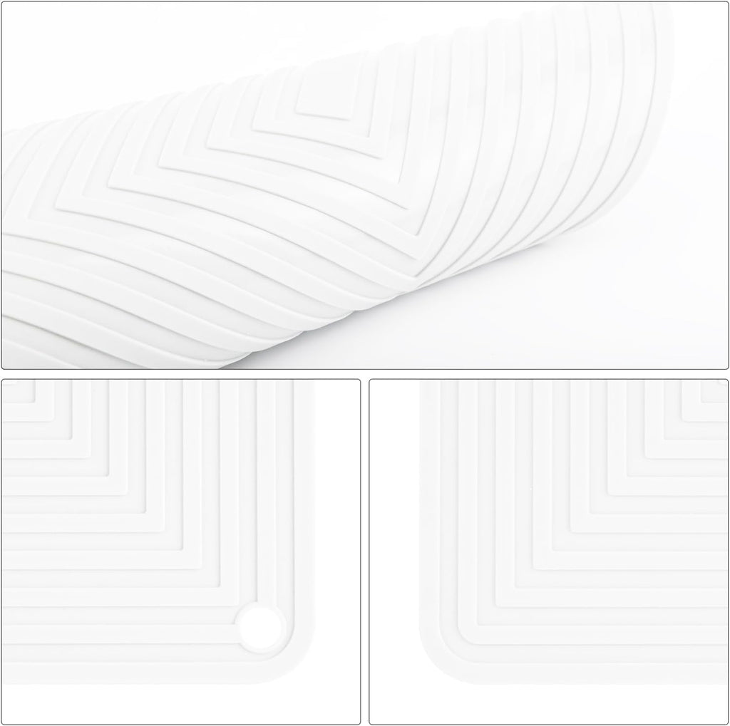 Silicone Trivet Mats for Hot Pots & Pans & Dishes, Hot Pads, Multipurpose Heat Resistant Mat Counter, Durable &