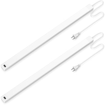 2pcs 16 Inch Under Cabinet Lights with Hand Wave,Plug and Play