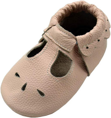 Baby Leather Shoes Soft First Walker Shoes Crib Shoes Moccasins for Toddlers