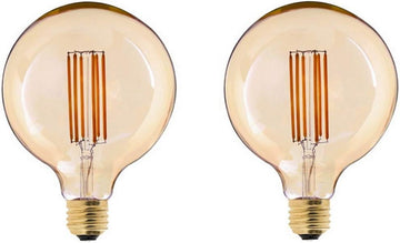 G95 Vintage LED Filament Bulb Dimmable 6W Vintage Edison Light Bulb Long Filament Vintage LED Light,G30/G95