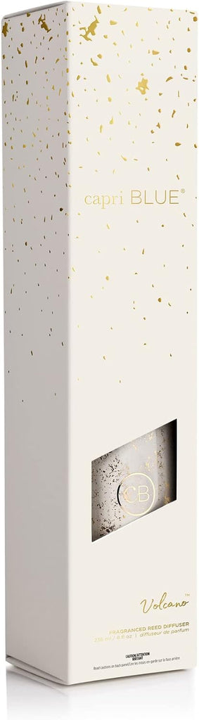 Glimmer Reed Diffuser Set - Includes Diffuser Sticks, Scented Oil, and Decorative Glass Bottle - Home Decor Room