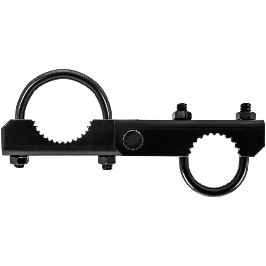 Black 180° Gate Hinge, 2-3/8in Post, Commercial Duty