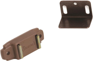 | Magnetic Cabinet Catch | Tan | 1-15/16 inch (49 mm) Length | 1 Pack | Door Catch | Cabinet Door Latch | Magnetic Door
