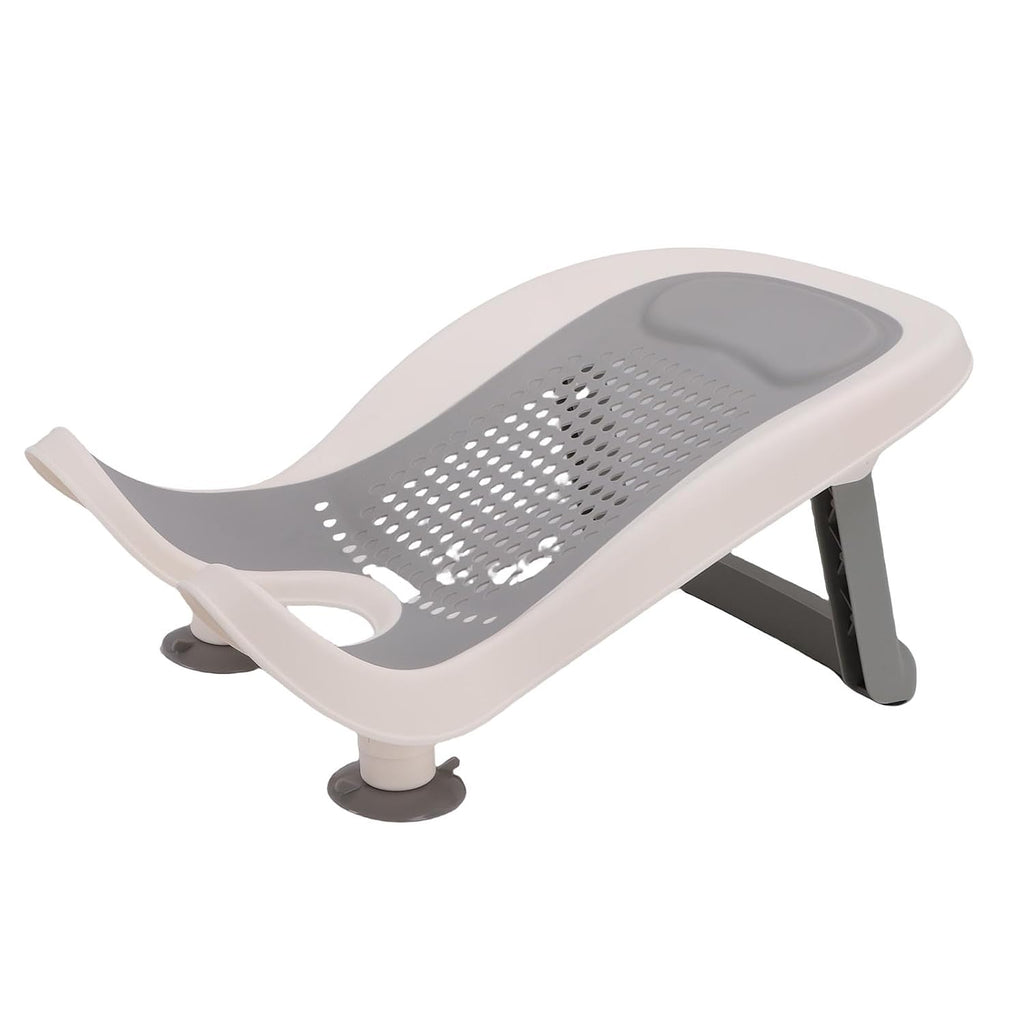 Butt Washing Basin, Portable Bath Tub with Strong Suction Cups and Foldable Stand for Newborn Bathing Support, Non