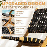 3-Piece Outdoor Patio Furniture Set - Bistro for Patio, Garden & Porch