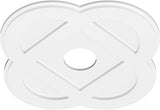 Charlotte Architectural Grade PVC Contemporary Urethane Ceiling Medallions 24"OD x 5"ID x 9 1/2"C x 1"P