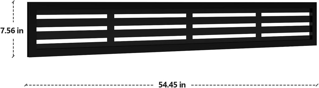 Aluminum Decorative Fence Gate Panel for 6ft(H)*5ft(W) Wood Plastic Composite Privacy Fence Gates - Carved Screen