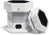 Portable Folding Washing Machine, 12L Mini Washer for Baby Clothes, Underwear, Delicates - Foldable, Quiet