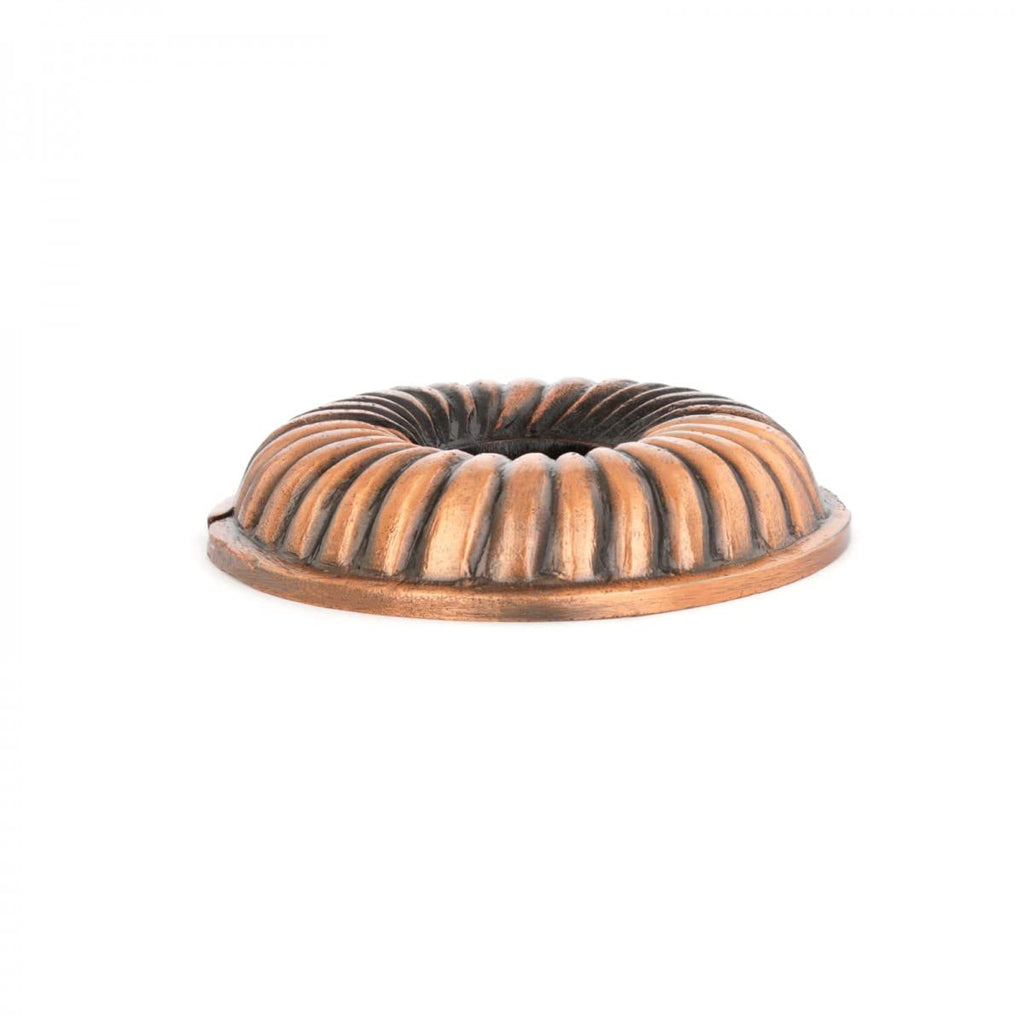 3.13 in OD Aluminum Escutcheon Plate 1/2 in IPS Copper